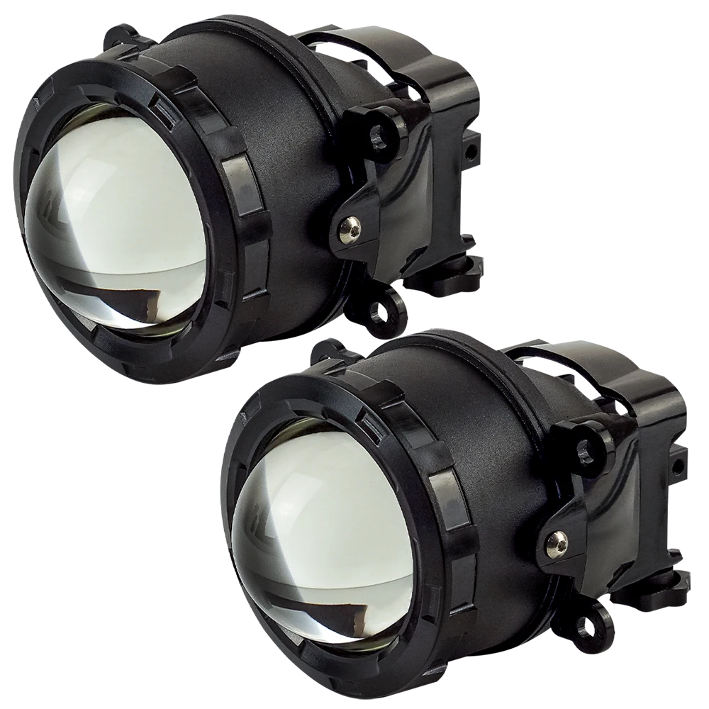 Світлодіодні BI-LED лінзи Biled Mini 2.5" 35/40W 6000K к-т.