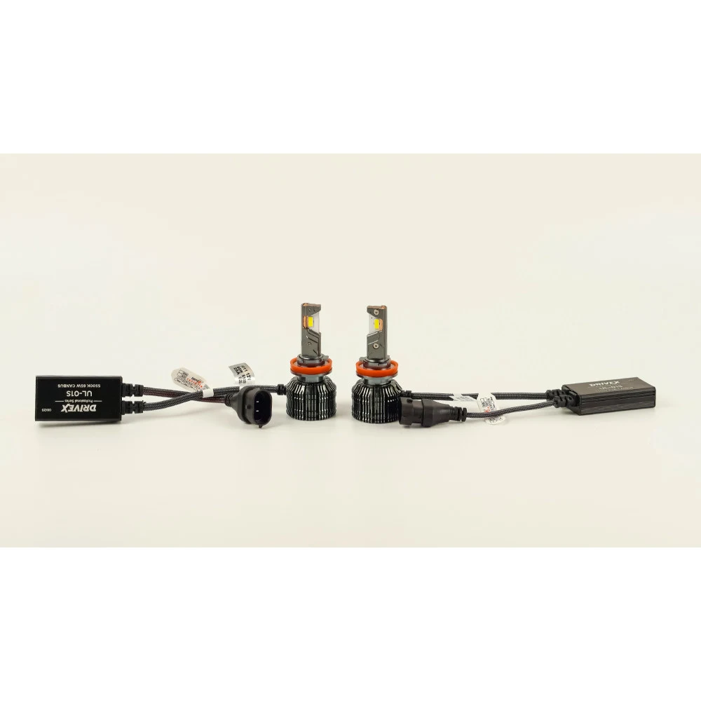 Світлодіодні лампи UL-01S H11 5.5K 65W CAN к-т.