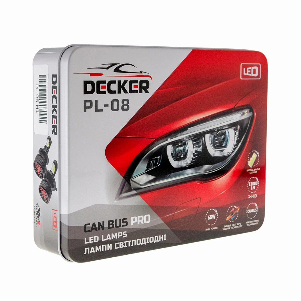 Світлодіодні лампи Decker LED PL-08 5K H1