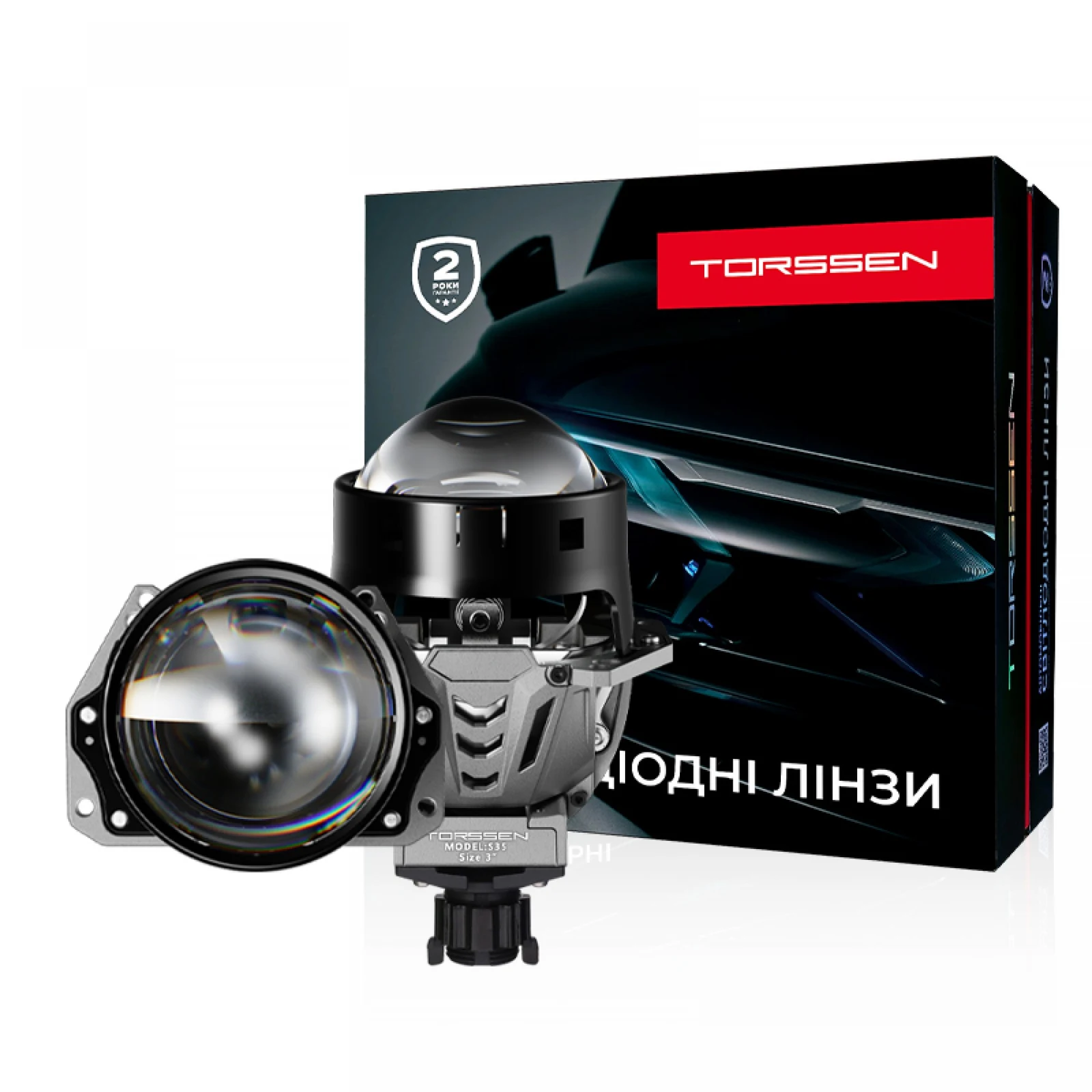 Світлодіодні BI-LED лінзи TORSSEN 3'' S35