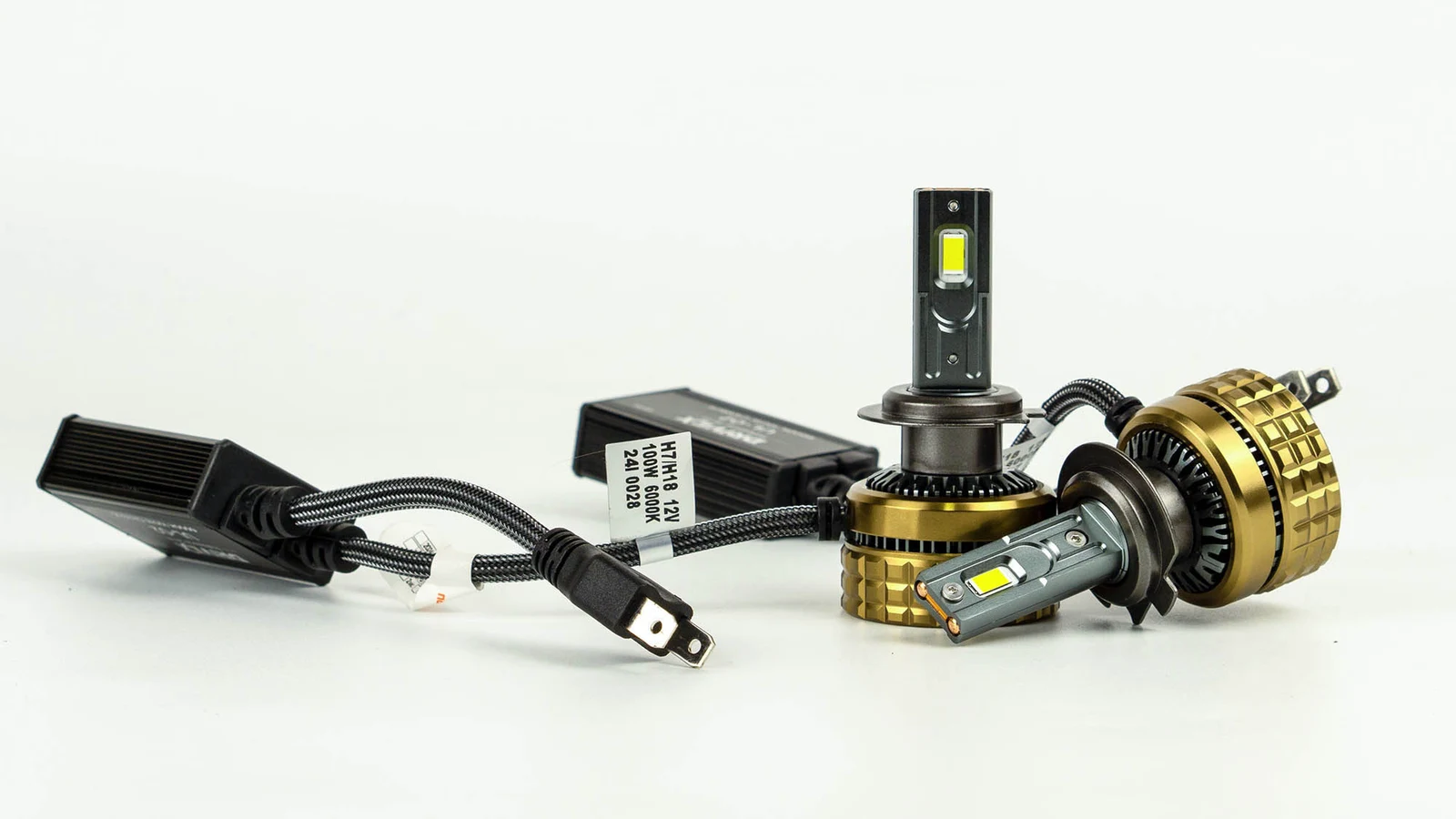 Світлодіодні лампи UL-02 H7/H18 6K 100W CAN 12V к-т.