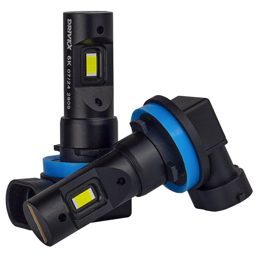DriveX PA-08P H11/H8/H9 30W 5500K — комплект 2 лампи