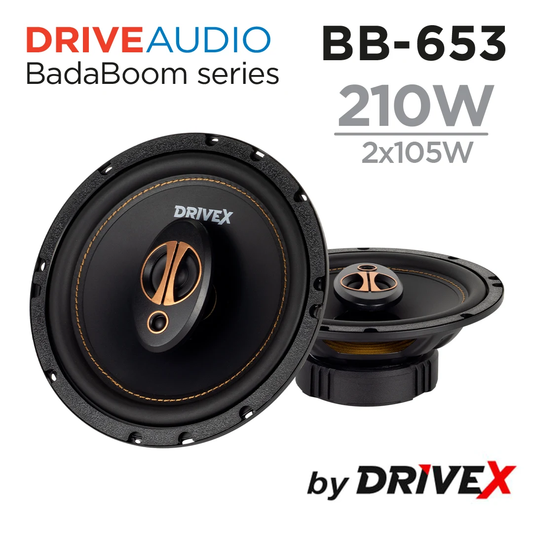 Автомобільна акустика DriveX BB-653 6.5" 105W 4Om
