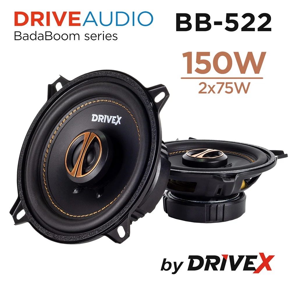 Автомобільна акустика DriveX BB-522 5.25" 75W 4Om