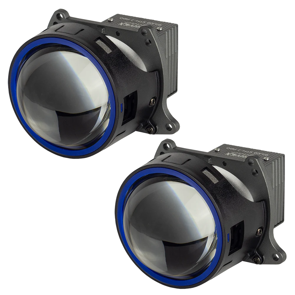 DriveX BiLED STM-2 PRO 3″ 50/60W 6000K — комплект 2 лінзи