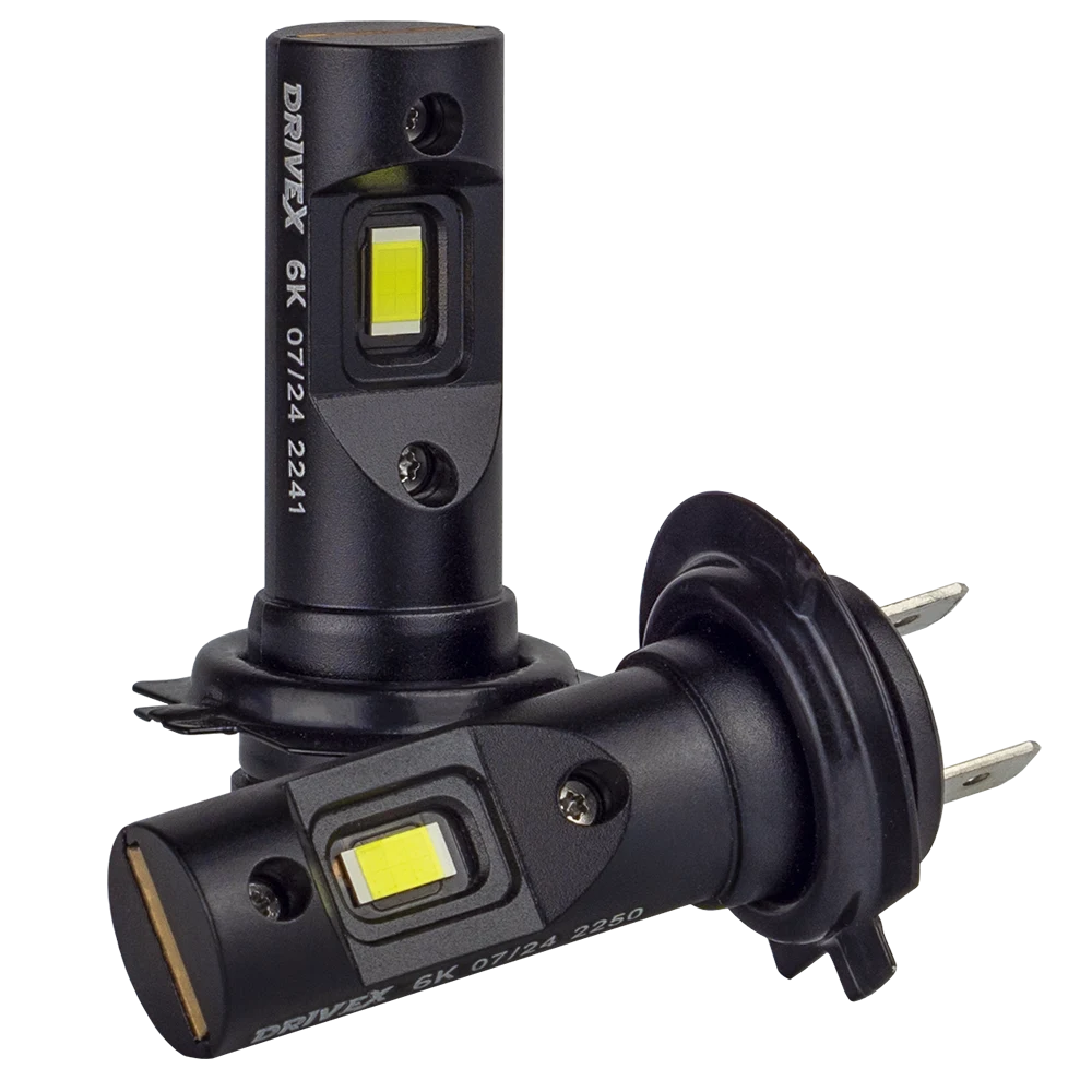 DriveX PA-08P H7 30W 5500K — комплект 2 лампи