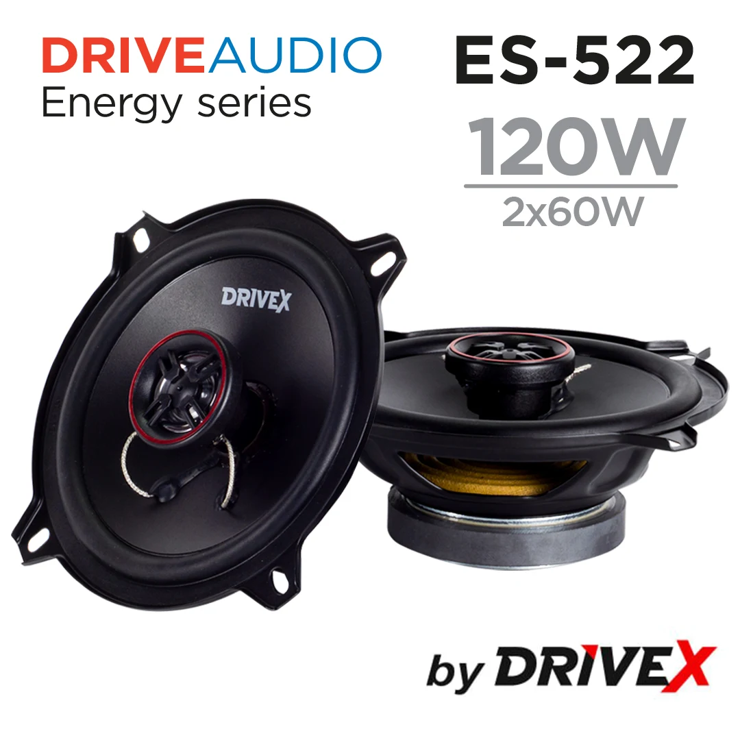Автомобільна акустика DriveX ES-522 5.25" 60W 4Om
