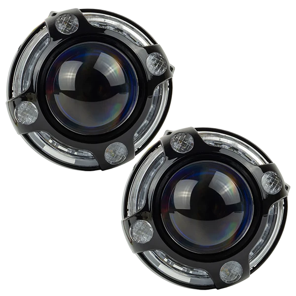 Маска для лінз DriveX MS A-106 3.0" Black White комплект