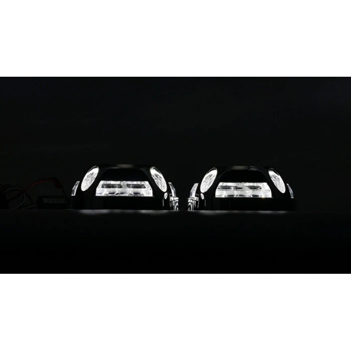 Маска для лінз DriveX MS A-106 3.0" Black White комплект